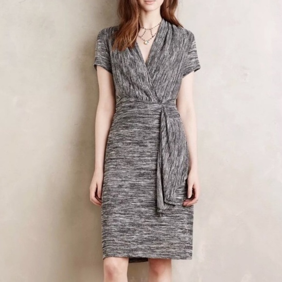 Anthropologie Dresses & Skirts - NWT Anthropologie Maeve Gray Knit Sweater Dress